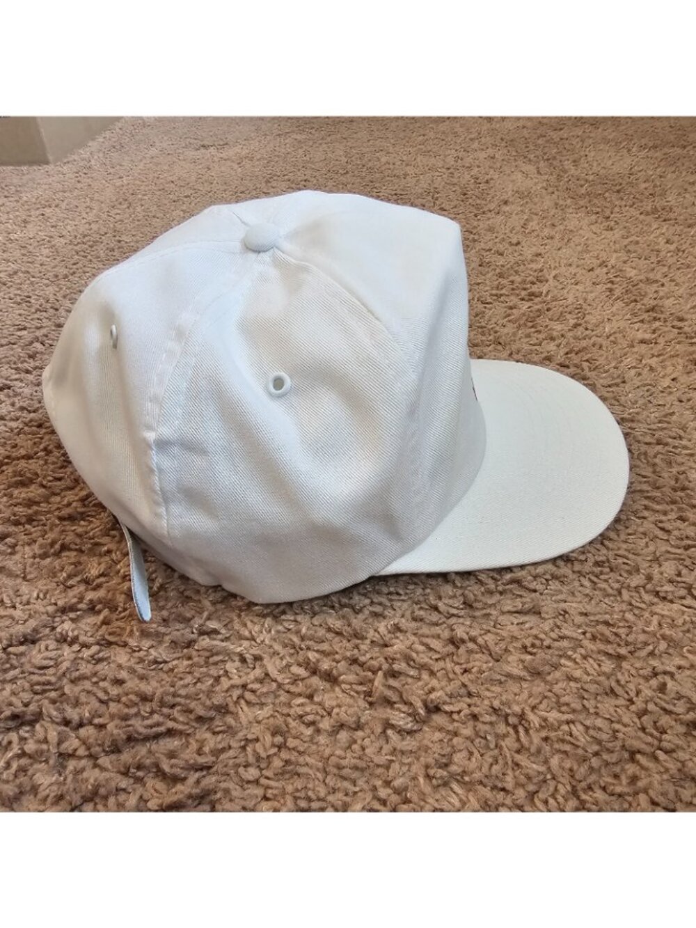 Vintage Hard Rock Cafe London Hat Save the Planet White Strapback Baseball Cap - Picture 9 of 11